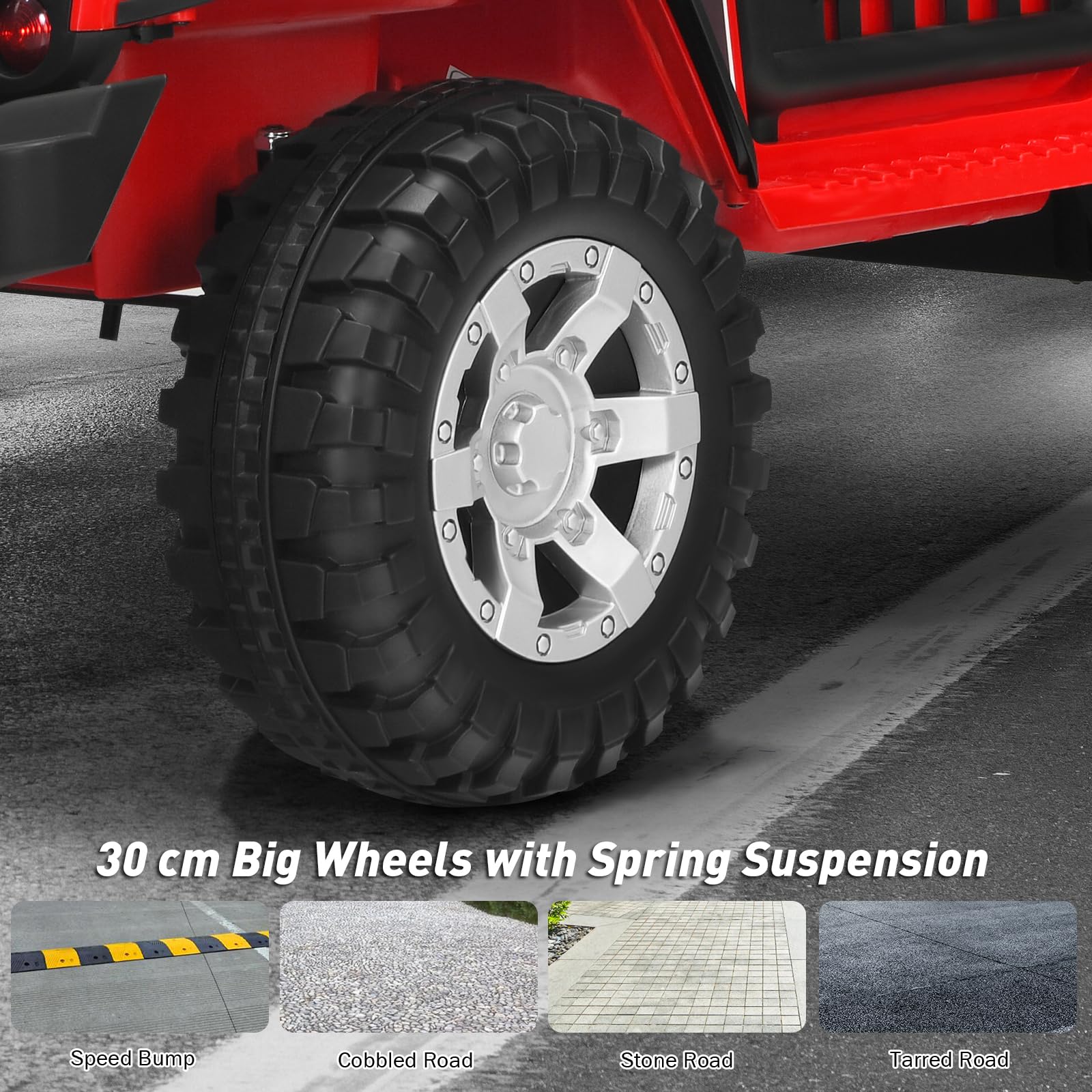 12V Kids Ride-On Car, Electric Children Ride-On Truck w/Remote Control