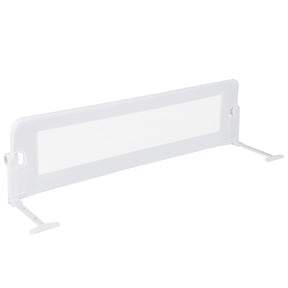 BABY JOY 152 x 42 cm Swing Down Baby Bed Guard Rail w/Adjustable Safety Strap