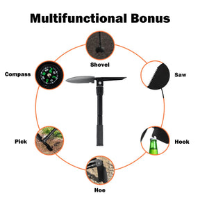 Metal Detector Kit, High Accuracy Metal Detector w/LCD Display & Waterproof Search Coil