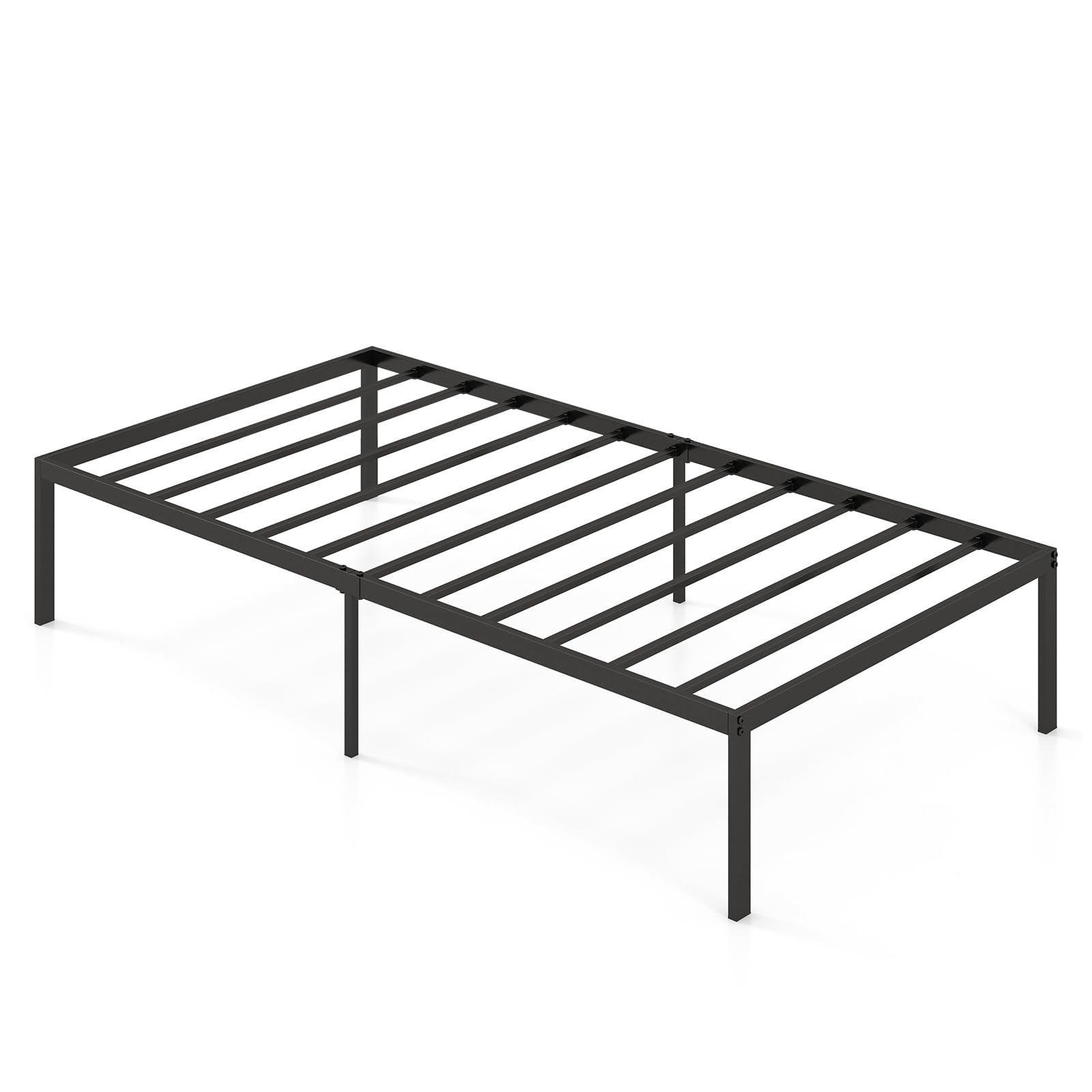 Giantex Twin Size Platform Bed Frame, 36 cm High Heavy-Duty Metal Bed Base with Under Bed Storage Space
