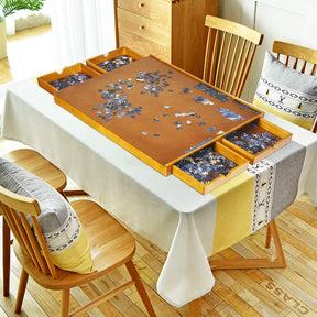 80cm x 65cm Wooden Jigsaw Puzzle Table