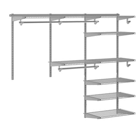 Giantex 4-to-6-Foot Custom Closet Organizer System Kit, Smart Closet Organizer System