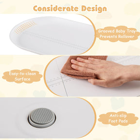 3 in 1 Infant Scale w/Detachable Tray for Body Weight & Height Measurement, Weight Scale w/APP Control