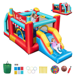 HONEY JOY 5-in-1 Ice Cream Jumping Castle