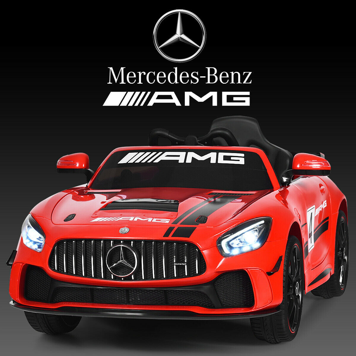 12V Mercedes Benz Kids Ride On Car with Remote Control
