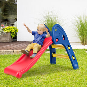 Kid Folding Sliding with Triangle Structure for Garden Patio Kid Room and Living Room