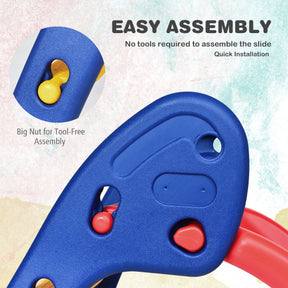 Kid Folding Sliding with Triangle Structure for Garden Patio Kid Room and Living Room