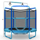 152cm Kids 3-in-1 Game Trampoline Seamless with Enclosure Net