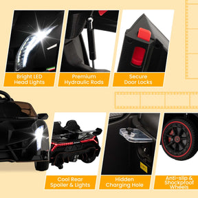 Licensed Lamborghini 4WD Kids Ride-on Sports Car for Kids