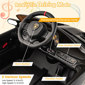 Licensed Lamborghini 4WD Kids Ride-on Sports Car for Kids