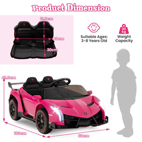 Licensed Lamborghini 4WD Kids Ride-on Sports Car for Kids