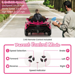 Licensed Lamborghini 4WD Kids Ride-on Sports Car for Kids