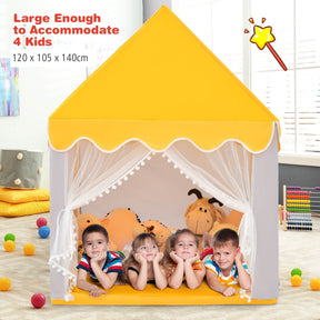 Kids Playhouse With Washable Soft Mat and Mesh Window