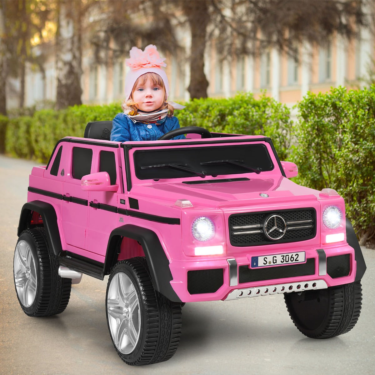 12V Ride On Car Licensed Mercedes Benz with Remote Control and Lights