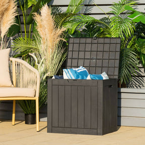 118L Deck Storage Box for Patio Tools