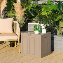 118L Deck Storage Box for Patio Tools
