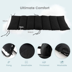 Adjustable Metal Zero Gravity Lounge Chair with Removable Cushion