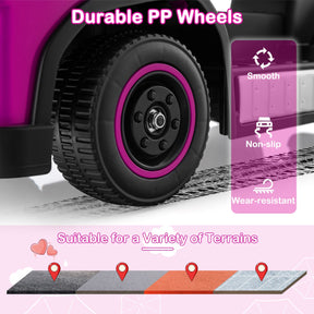 Kids' Ride On Push Truck with Music for 3+ Boys and Girls