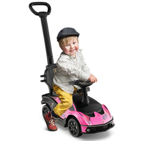 3-in-1 Licensed Lamborghini Ride on Push Car for Boys and Girls from 12 to 36 Months