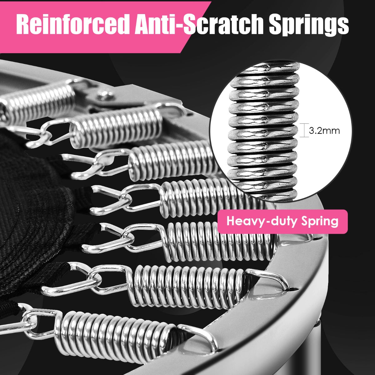 Portable Recreational Fitness Rebounder for Kids