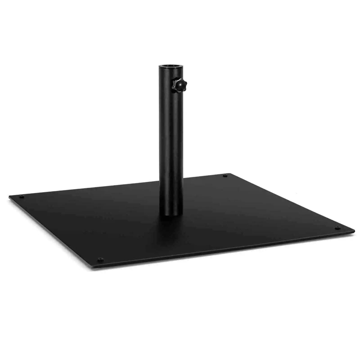 Giantex 63cm Patio Umbrella Base 19kg Outdoor Umbrella Holder with 4 Adjustable Footpads