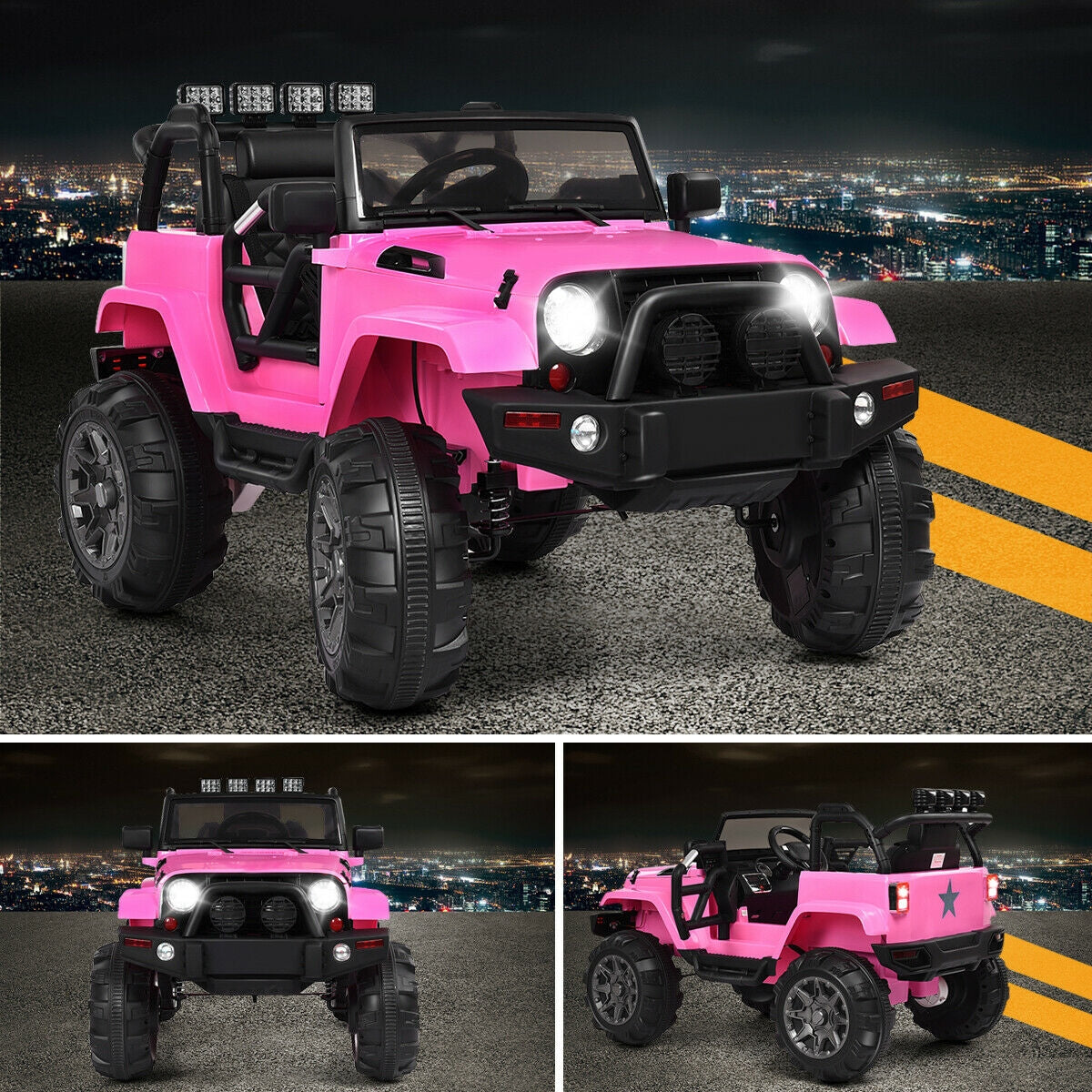 12V Kids Remote Control Riding Truck Car Battery Powered Toy Car