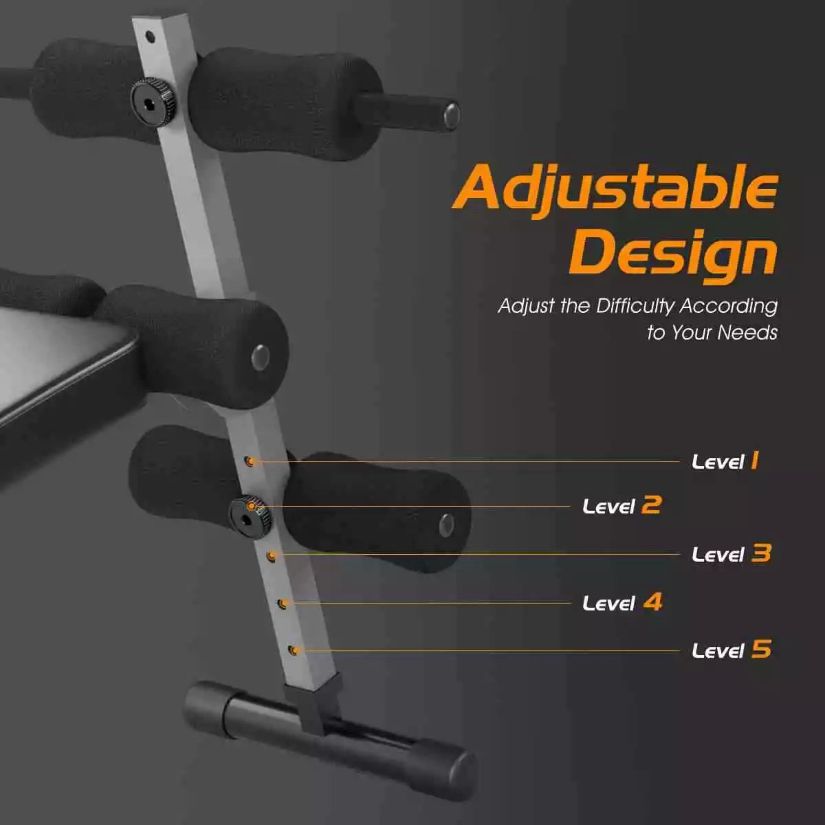 Adjustable Weight Bench Strength Training Bench for Full Body Workout Home Gym