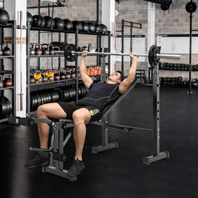 Adjustable Weight Bench,Multipurpose Fitness Incline Flat Weight Bench, Home Gym