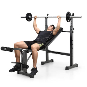 Adjustable Weight Bench,Multipurpose Fitness Incline Flat Weight Bench, Home Gym