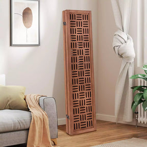 4/6-Panel Room Divider 165cm Folding Partition Stand Privacy Screen Walnut