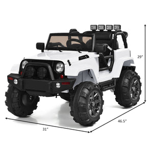 12V Kids Remote Control Riding Truck Car Battery Powered Toy Car