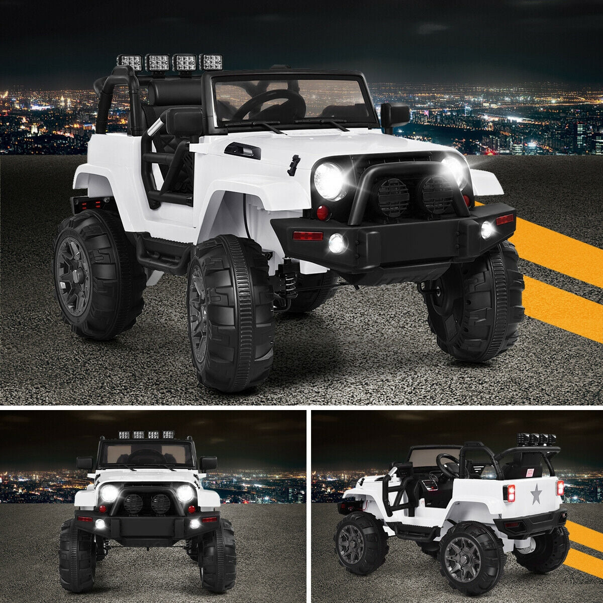 12V Kids Remote Control Riding Truck Car Battery Powered Toy Car