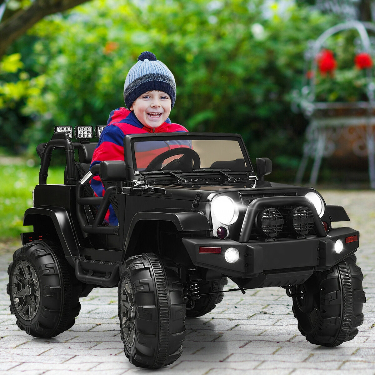 12V Kids Remote Control Riding Truck Car Battery Powered Toy Car
