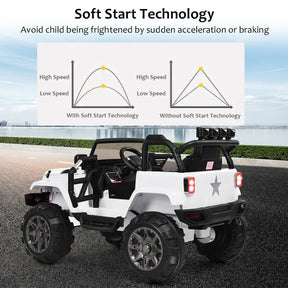 12V Kids Remote Control Riding Truck Car Battery Powered Toy Car