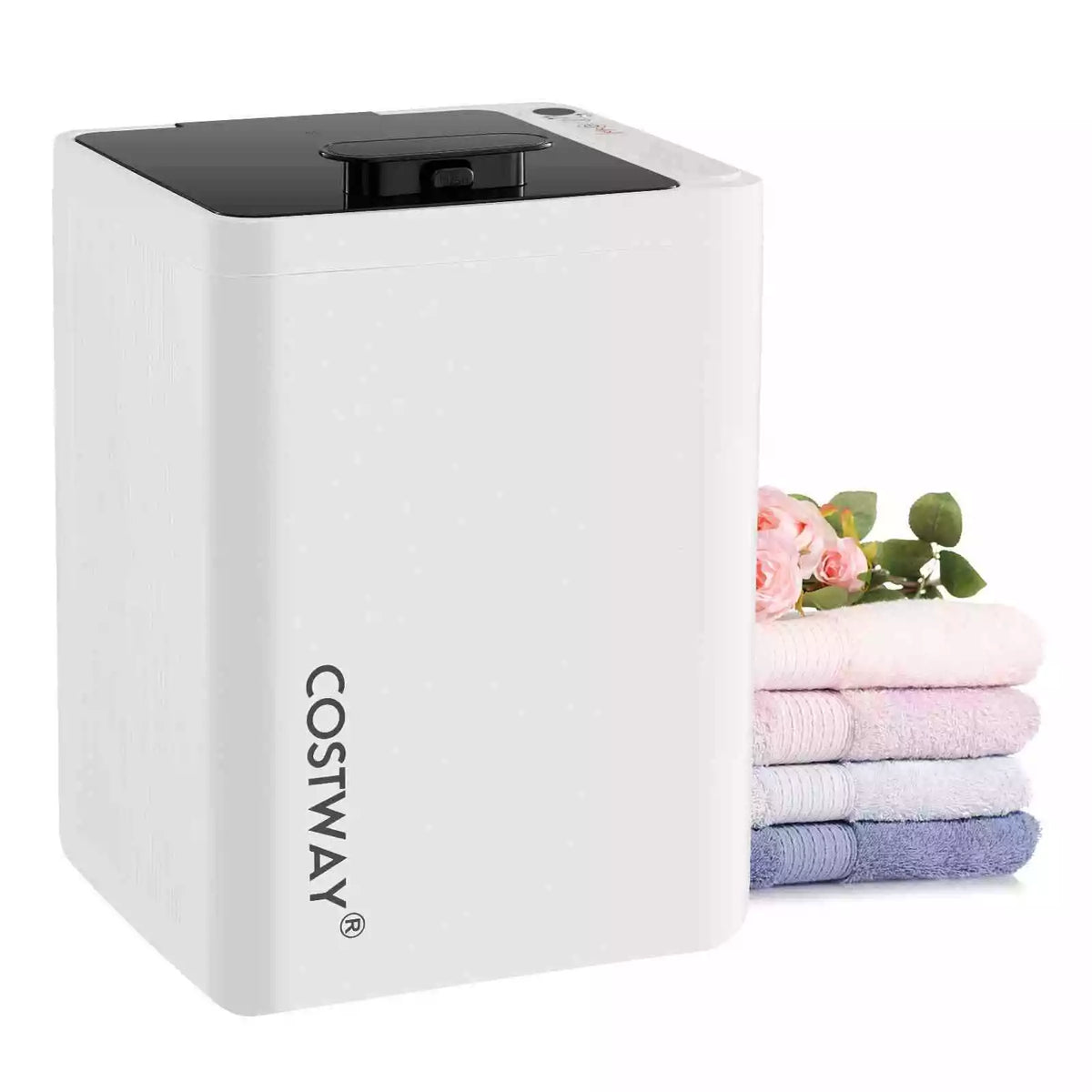 23L Large Spa Hot Towel Warmer for Bathroom 15-90Min Timer & Overheat Protection