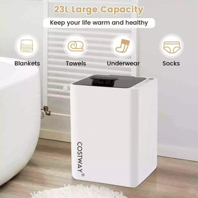 23L Large Spa Hot Towel Warmer for Bathroom 15-90Min Timer & Overheat Protection