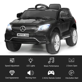 12V Mercedes Benz GLE Licensed Kids Ride On Car