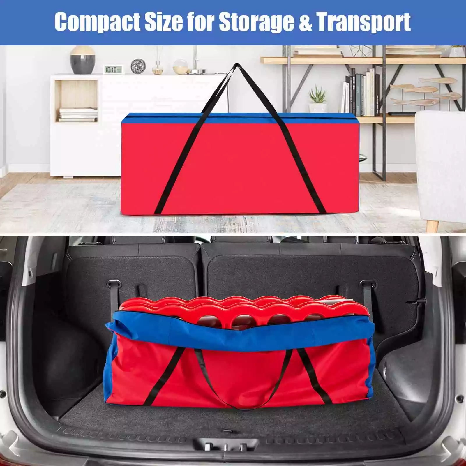 Oversized 4 in A Row Storage Bag Carrying Bag for 4-to-Score Giant Game Set