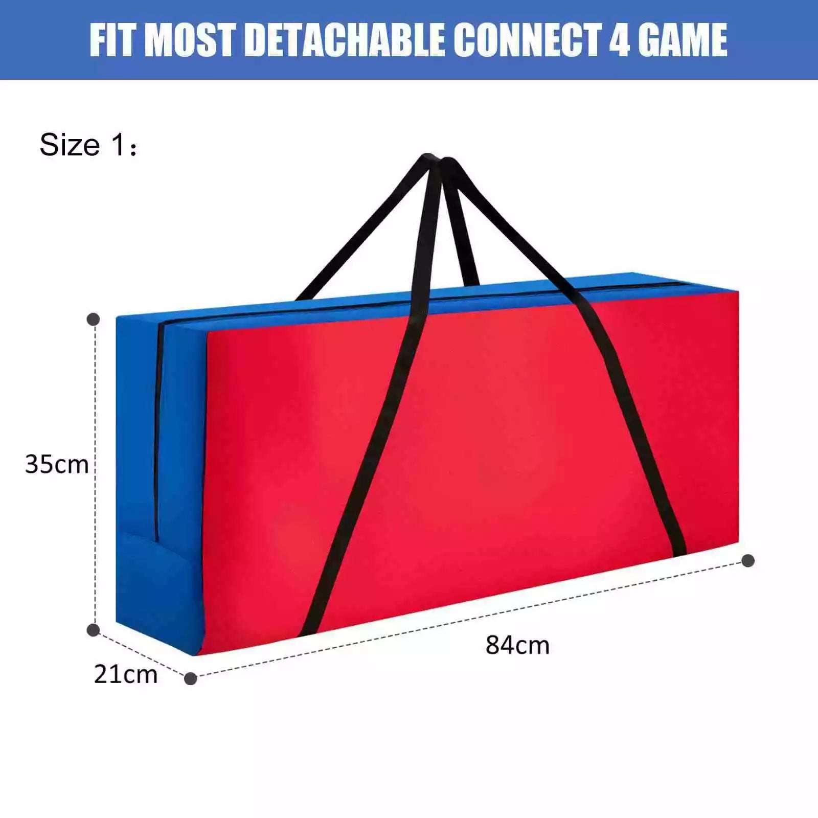 Oversized 4 in A Row Storage Bag Carrying Bag for 4-to-Score Giant Game Set