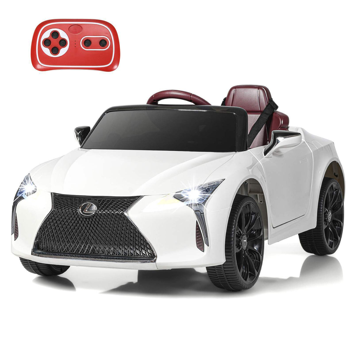 HONEY JOY Kids Electric Ride on Car Licensed Lexus LC500 12V Battery Powered Car