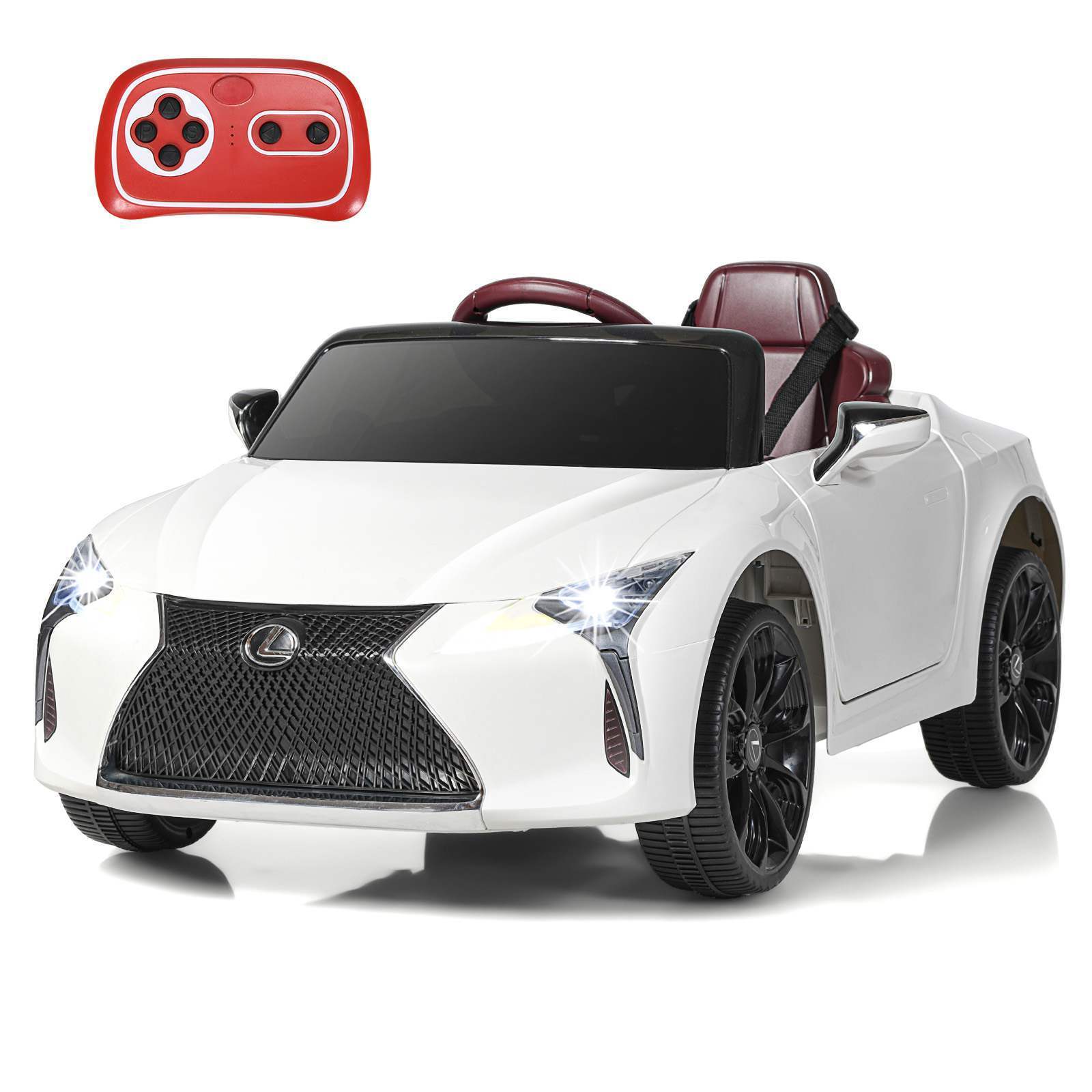 HONEY JOY Kids Electric Ride on Car Licensed Lexus LC500 12V Battery Powered Car