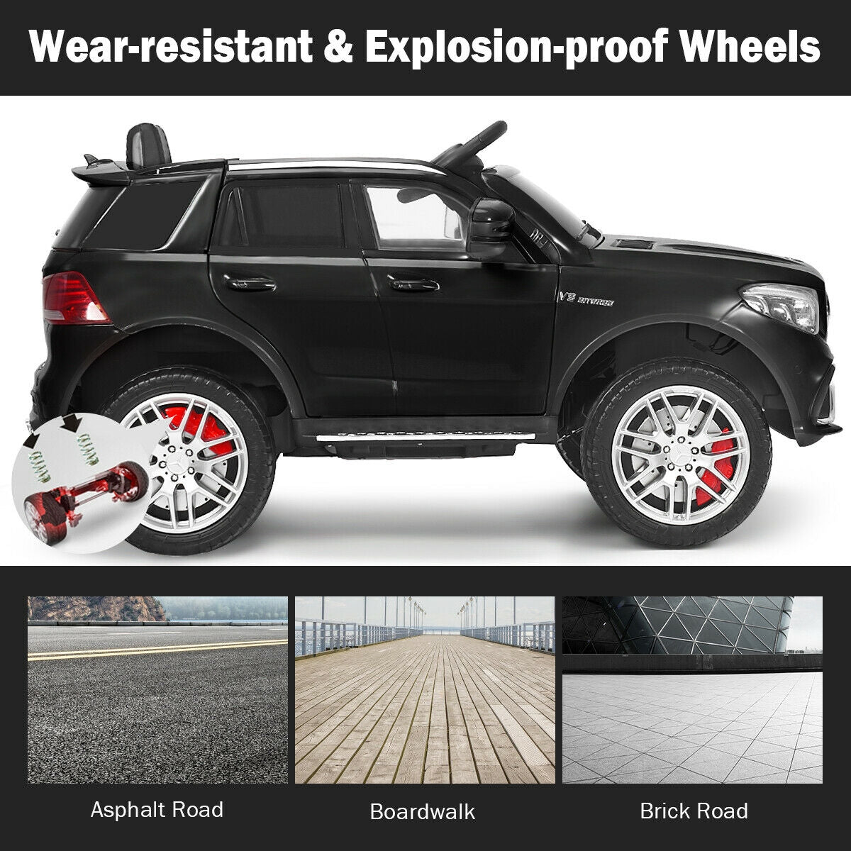 12V Mercedes Benz GLE Licensed Kids Ride On Car