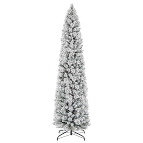 210 CM Pre-Lit Pine Needles Christmas Tree w/210 LED Lights & 466 Branch Tips