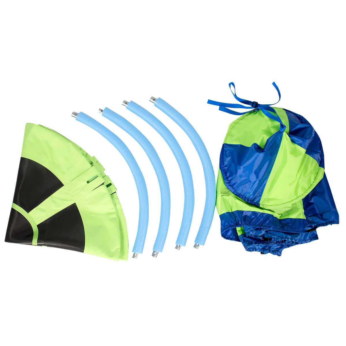 2 in 1 Tree Tent Swing Set with Adjustable Hanging Ropes