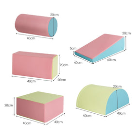 Kid Crawl Climb Foam Shapes Playset for Toddler