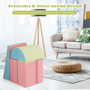 Kid Crawl Climb Foam Shapes Playset for Toddler