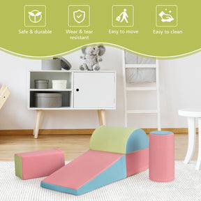 Kid Crawl Climb Foam Shapes Playset for Toddler