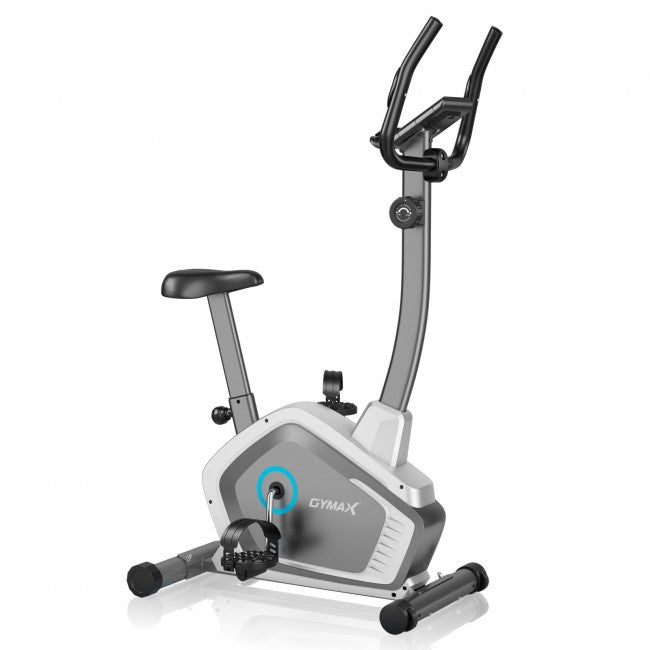 8 Level adjustable Resistance Stationary Exercise Bike Magnetic Cycling Bike with Pulse Sensor & LCD Display