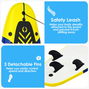 6 Feet Surf Foamie Boards Surfing Beach Surfboard
