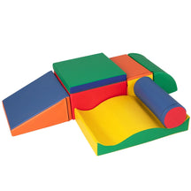 7 Pieces Climb and Crawl Activity Play Set with Zippered Cover